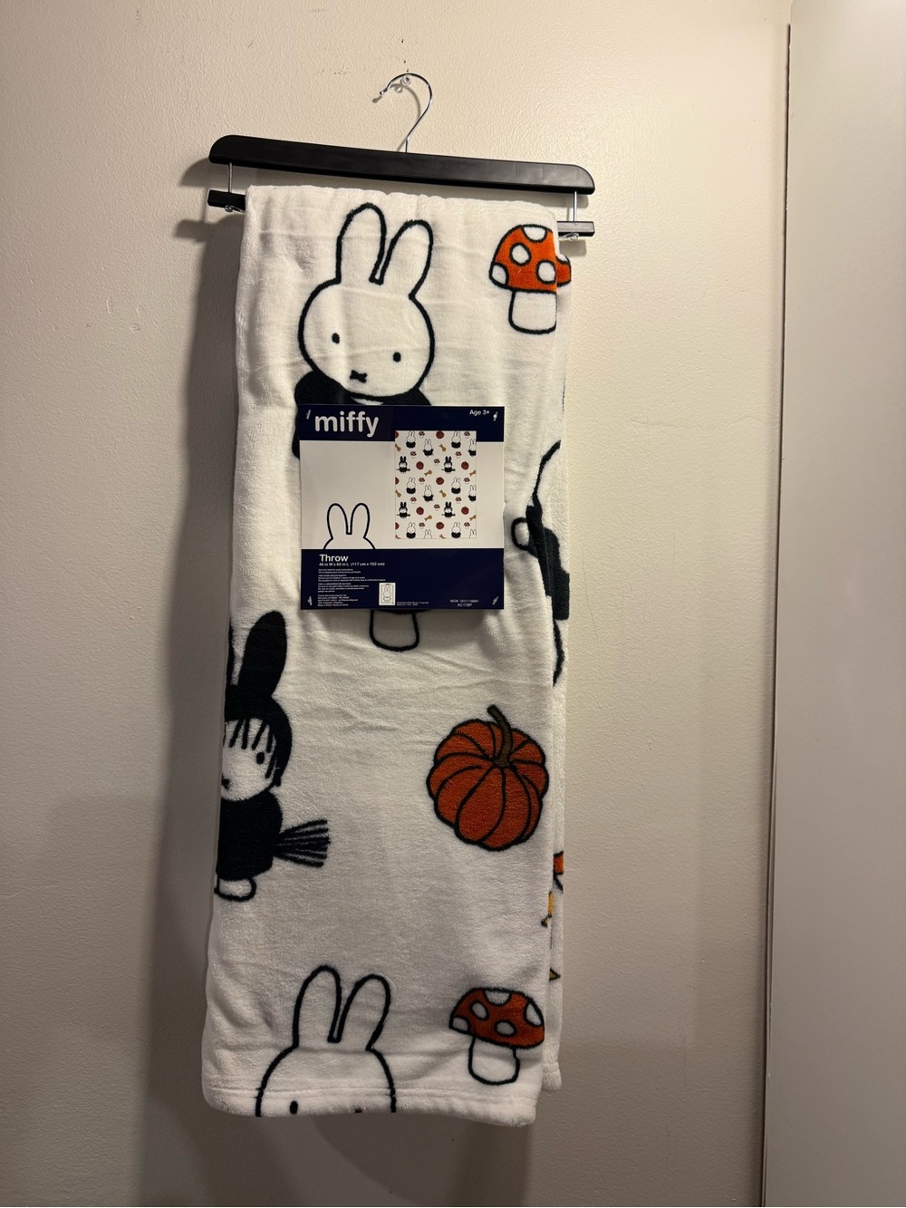 Miffy Halloween Throw Blanket 2026